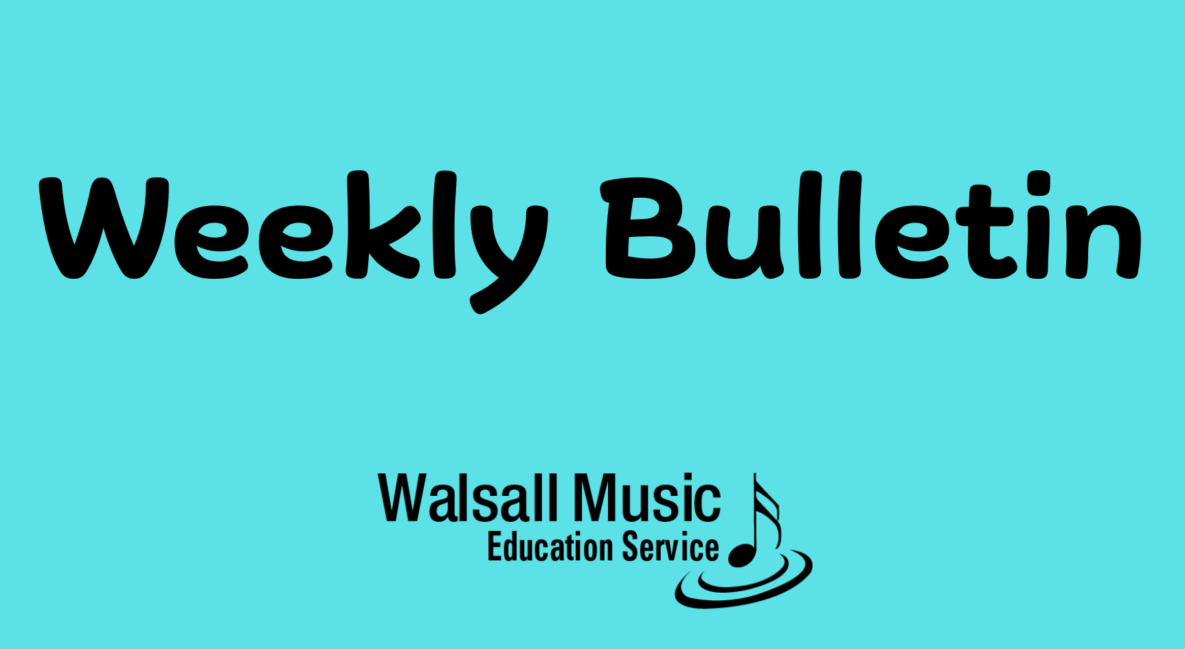 Weekly Bulletin
