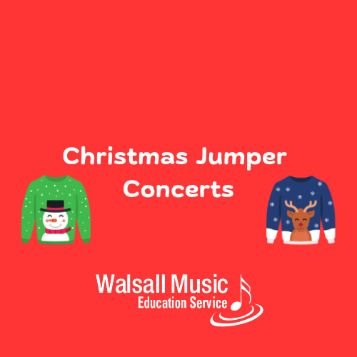 Music Centre Christmas Jumper Concert Letter