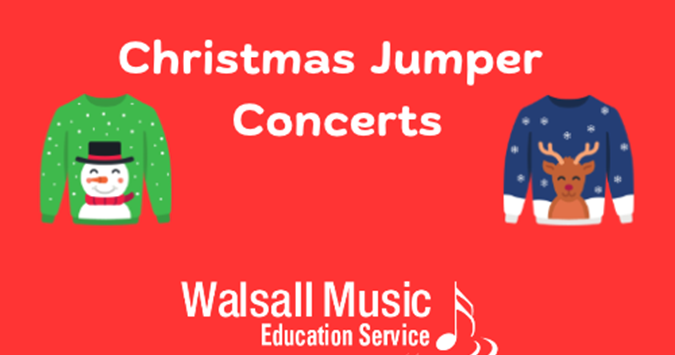 Music Centre Christmas Jumper Concert Letter