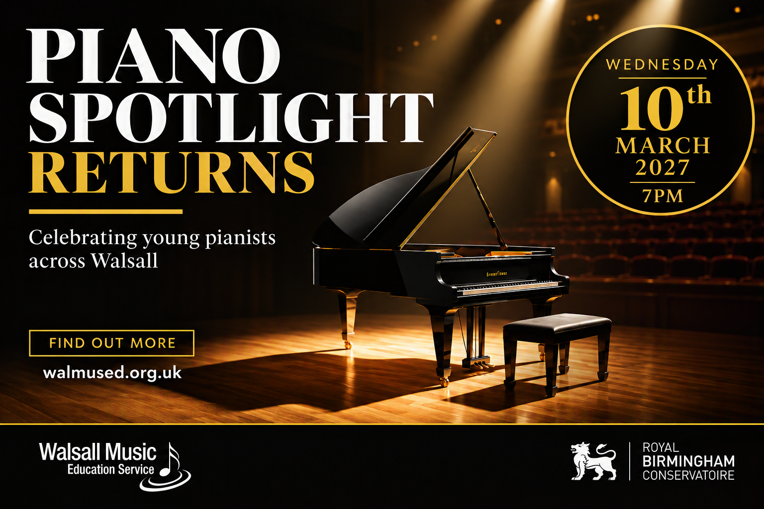 Piano Spotlight Returns