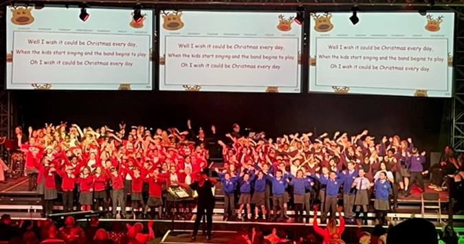 Xmas shows photographs