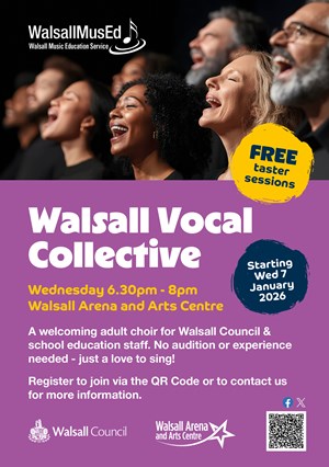 Walsall Vocal Collective Leaflet